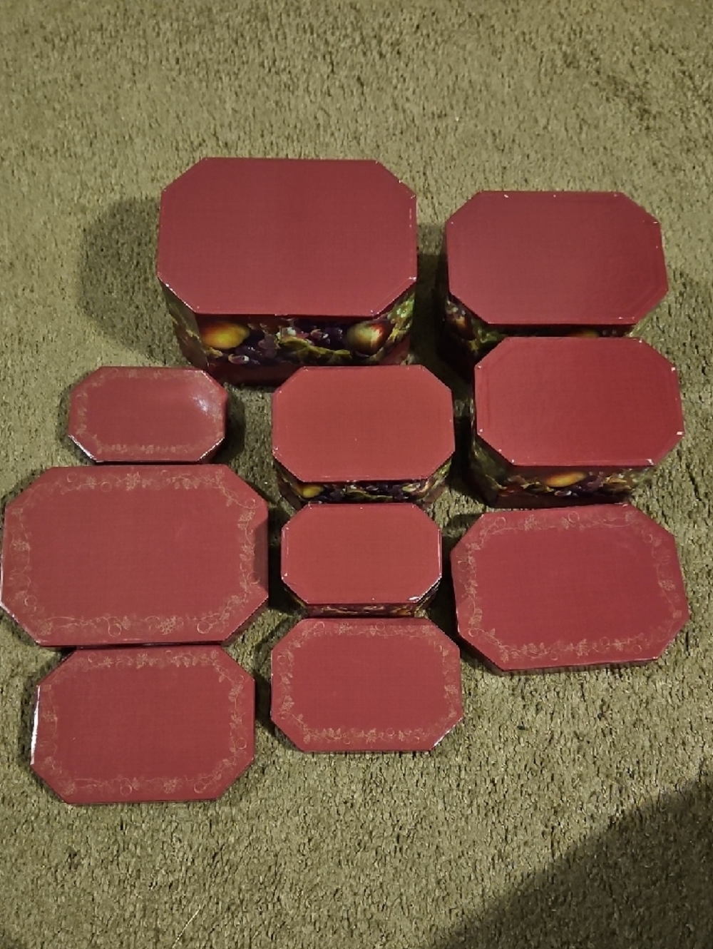 Decorative Nesting Storage Box - Picture 4 of 5